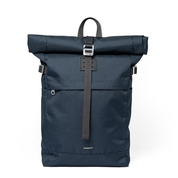 Sandqvist Icon Rolltop Backpack Medium Navy - Parasol Store