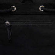 Sandqvist Roald Bag Black with Black Leather - Parasol Store