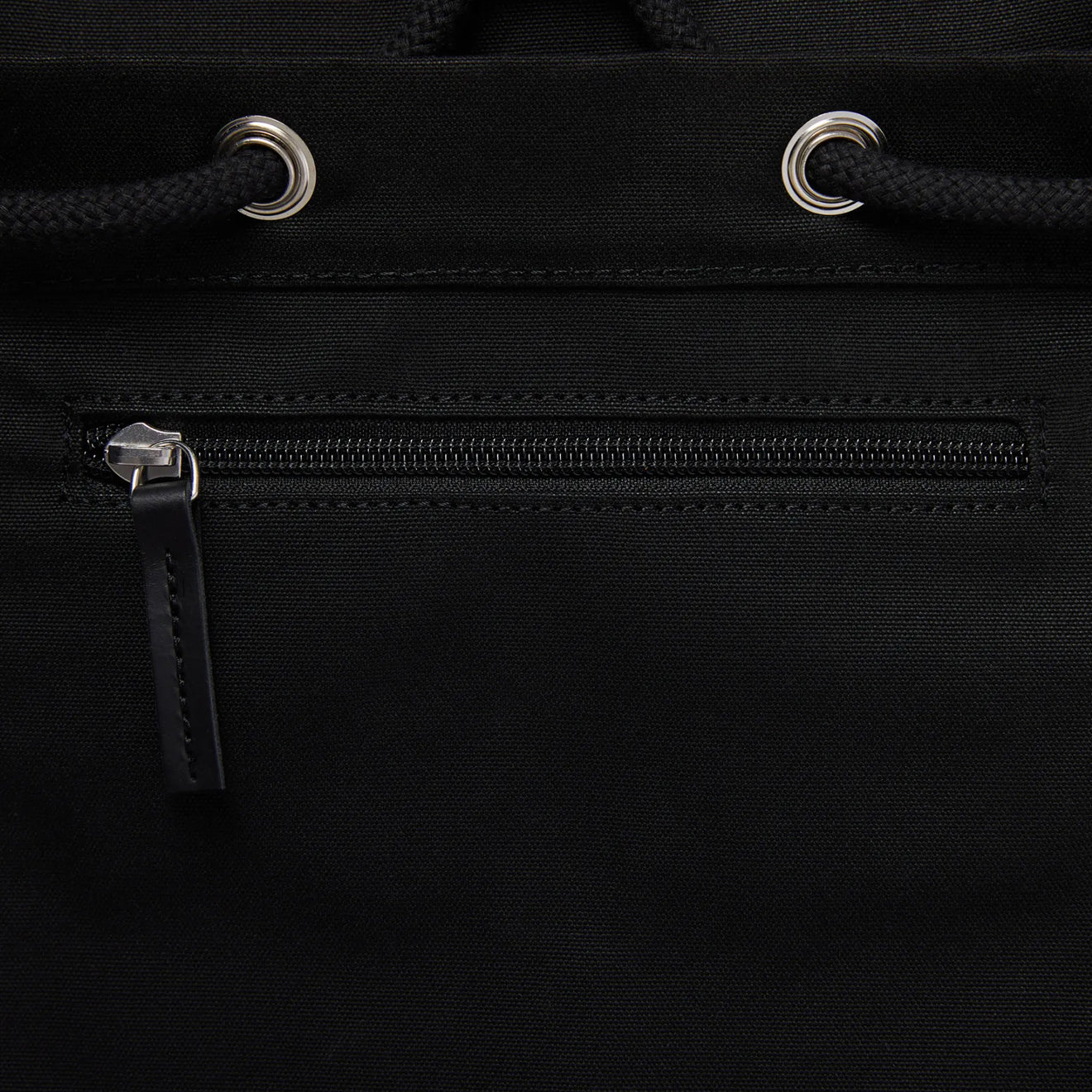 Sandqvist Roald Bag Black with Black Leather - Parasol Store