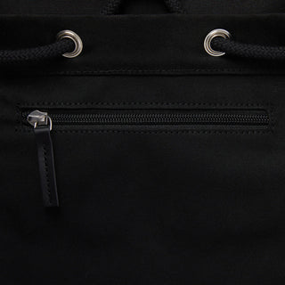 Sandqvist Roald Bag Black with Black Leather - Parasol Store