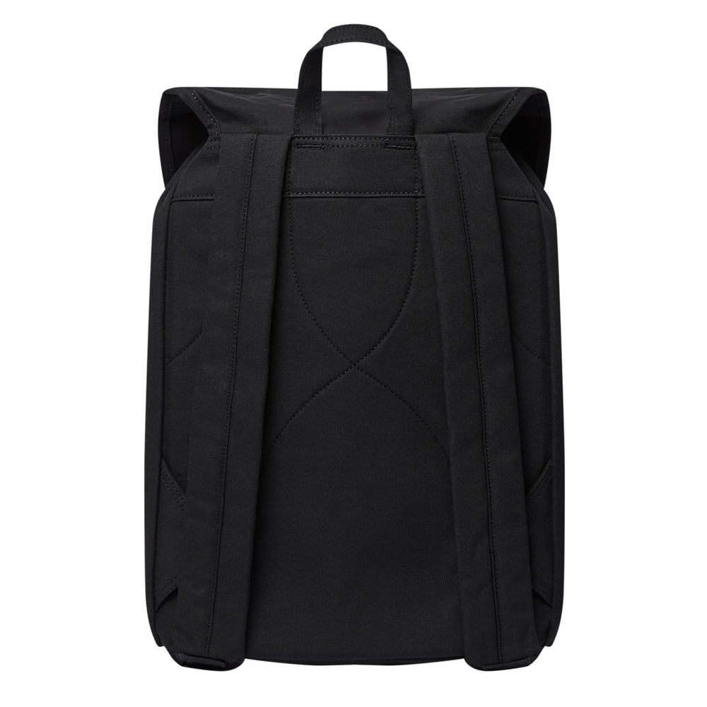 Sandqvist Roald Bag Black with Black Leather - Parasol Store