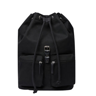 Sandqvist Roald Bag Black with Black Leather - Parasol Store