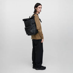 Sandqvist Stream Rolltop Backpack Large Black - Parasol Store