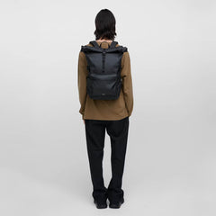 Sandqvist Stream Rolltop Backpack Large Black - Parasol Store