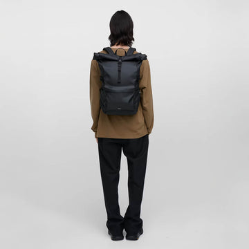 Sandqvist Stream Rolltop Backpack Large Black
