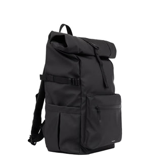 Sandqvist Stream Rolltop Backpack Large Black