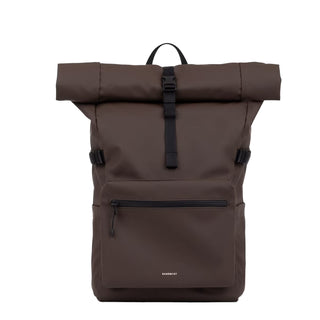 Sandqvist Stream Rolltop Backpack Large Brown
