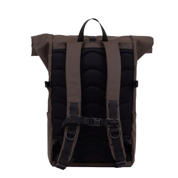 Sandqvist Stream Rolltop Backpack Large Brown