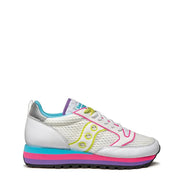 Saucony Womens Jazz Triple Trainer White / Neon