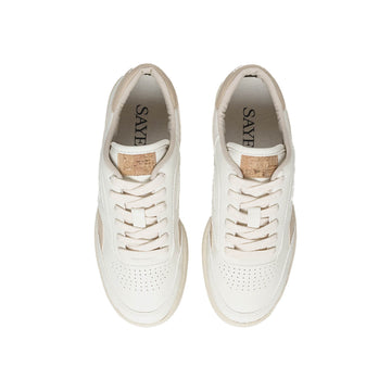 Saye Womens M89 Icon Trainers Beige