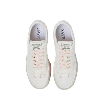 Saye Womens M89 Icon Trainers Off White - Parasol Store