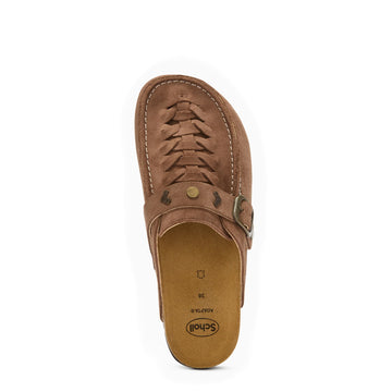 Scholl Womens Dakota Braided Sandals Espresso