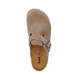 Scholl Womens Fae Chunky Cork Sandals Dark Beige