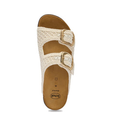 Scholl Womens Noelle Cork Sandals Off White
