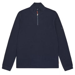 Sealskinz Forncett Long Sleeve Top With Half Zip Navy - Parasol Store