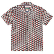 Sealskinz Bexwell UV Protection SS Jersey Palm Print Shirt Navy - Parasol Store