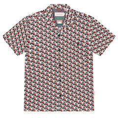 Sealskinz Bexwell UV Protection SS Jersey Palm Print Shirt Navy - Parasol Store
