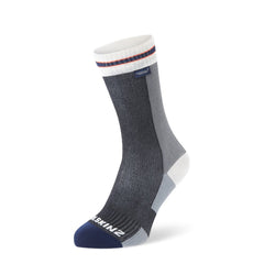 Sealskinz Billockby Waterproof All Weather Mid Length Lightweight Cycling Sock Black - Parasol Store