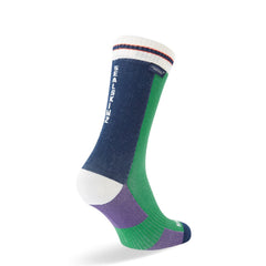 Sealskinz Billockby Waterproof All Weather Mid Length Lightweight Cycling Sock Green - Parasol Store