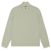Sealskinz Forncett Long Sleeve Top With Half Zip Green - Parasol Store