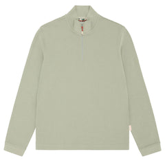 Sealskinz Forncett Long Sleeve Top With Half Zip Green - Parasol Store