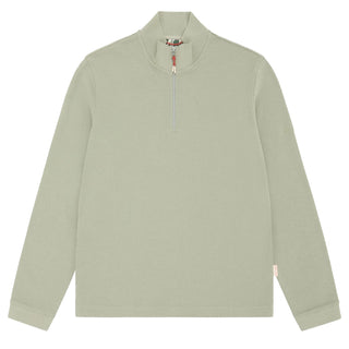 Sealskinz Forncett Long Sleeve Top With Half Zip Green - Parasol Store