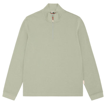 Sealskinz Forncett Long Sleeve Top With Half Zip Green - Parasol Store
