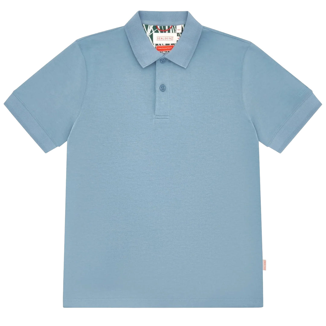 Sealskinz Roydon Soft Touch Polo Blue - Parasol Store