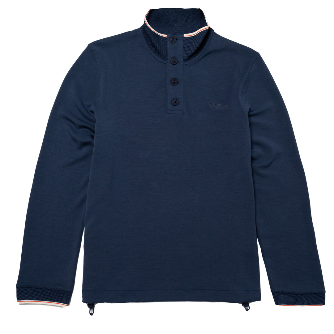 Sealskinz Dryemere LS Soft Touch T-Shirt Navy - Parasol Store