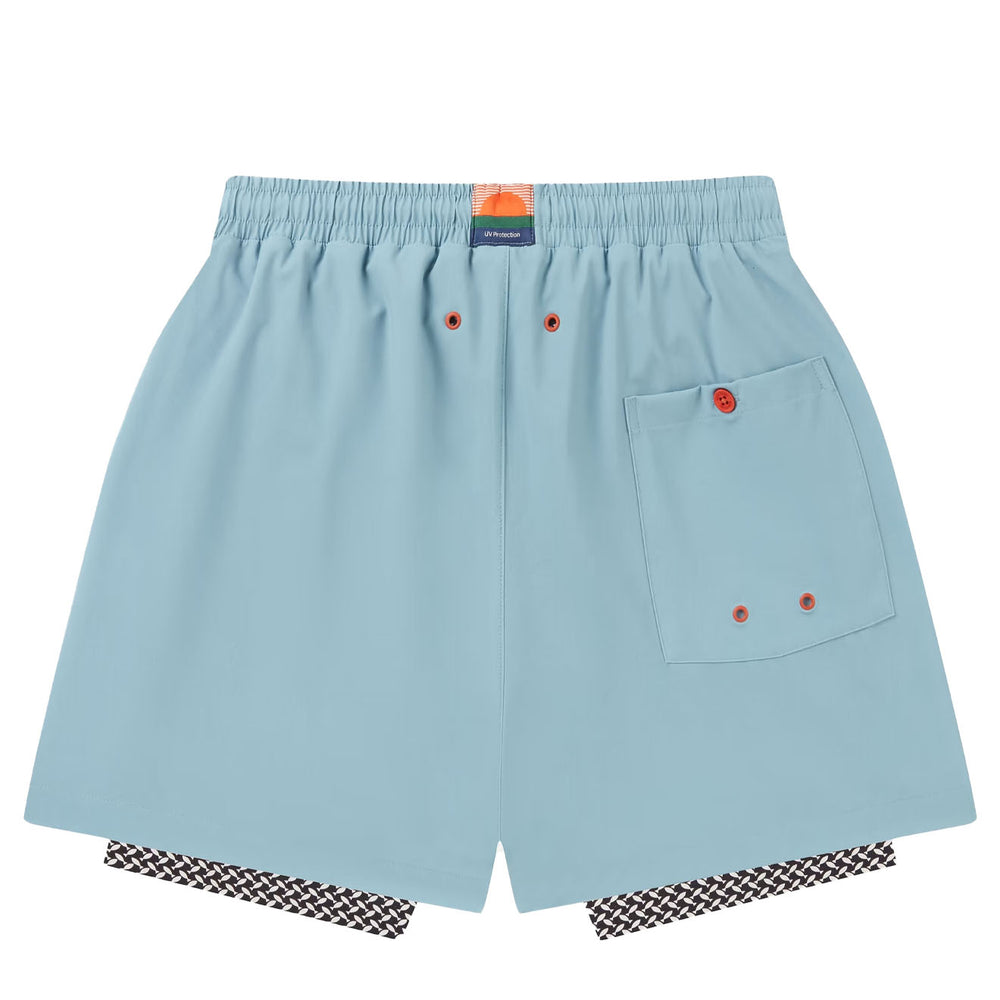 Sealskinz Southwood Quick Dry Plain Swim short Blue - Parasol Store