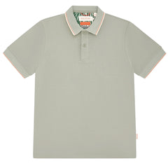 Sealskinz Stalham Polynosic Tipped Collar Polo Shirt Green - Parasol Store