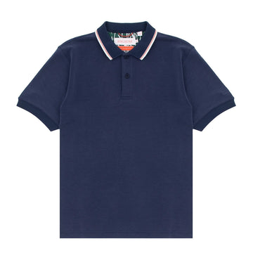Sealskinz Stalham Polynosic Tipped Collar Polo Shirt Navy