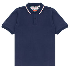 Sealskinz Stalham Polynosic Tipped Collar Polo Shirt Navy - Parasol Store