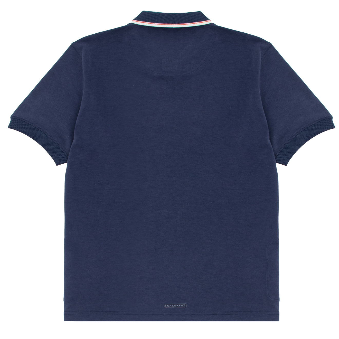 Sealskinz Stalham Polynosic Tipped Collar Polo Shirt Navy - Parasol Store