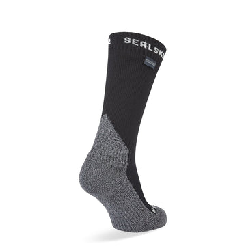Sealskinz Stanfield Waterproof Extreme Cold Weather Mid Length Sock Black - Parasol Store