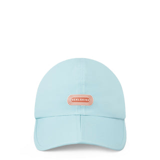 Sealskinz Wymondham Waterproof Quick Dry Foldable Printed Running Cap Blue - Parasol Store