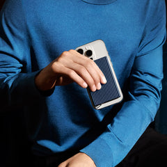 Secrid Premium Cardprotector Fluted for Magsafe Navy