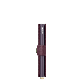 Secrid Premium Miniwallet Dusk Bordeaux - Parasol Store
