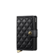 Secrid Premium Miniwallet Emboss Diamond Black - Parasol Store