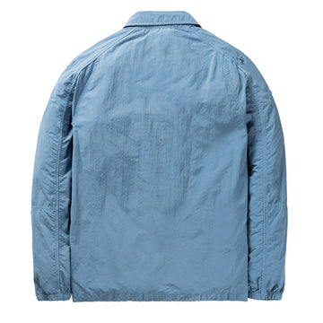 Left Hand Sesia Overshirt Mid Blue - Parasol Store