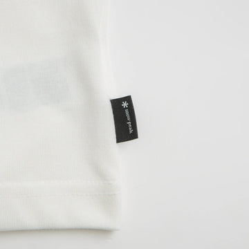 Snow Peak Back Printed Logo T-Shirt Off White