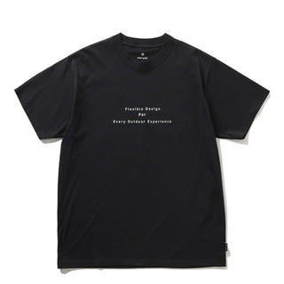 Snow Peak Back Printed Logo T-Shirt Black