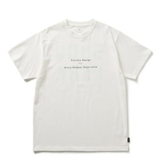 Snow Peak Back Printed Logo T-Shirt Off White