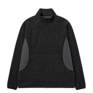 Snow Peak Calamai Wool Fleece Jacket Charcoal