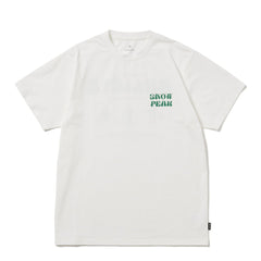 Snow Peak Camping Graphic T-Shirt Off White