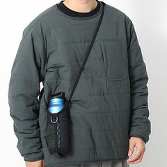 Snow Peak Double Face Mesh Bottle Carrier Black - Parasol Store
