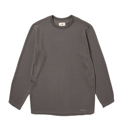 Snow Peak Dry Thermal L/S T-Shirt Charcoal - Parasol Store