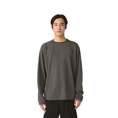 Snow Peak Dry Thermal L/S T-Shirt Charcoal - Parasol Store