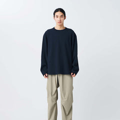 Snow Peak Dry Waffle L/S T-Shirt Dark Navy