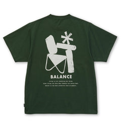Snow Peak Elemental Balance T-Shirt Dark Green